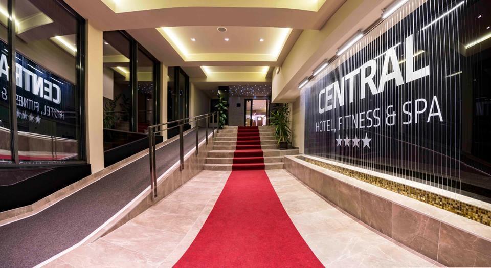 Central Hotel, Fitness And Spa Vinica Exteriör bild